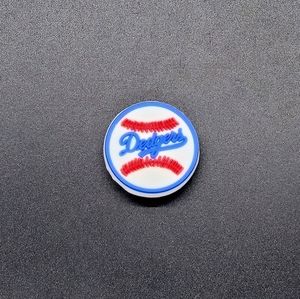 (5/$15) Dodgers Croc Charm